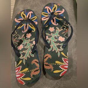 Tory Burch Multicolor Floral Sandals